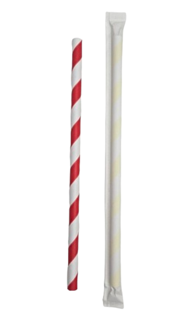 Paper straws 10mm slush