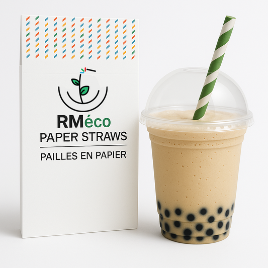 Paper Straws Bubble Tea