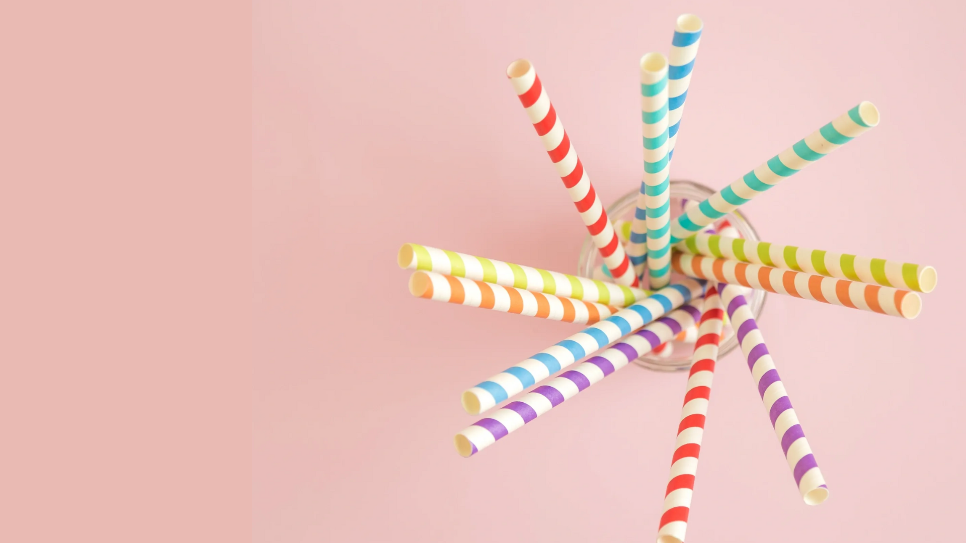 paper straws colored divers
