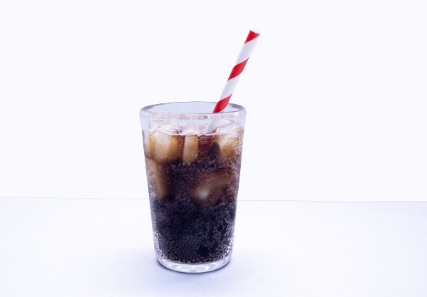 paper straw milkshake soda